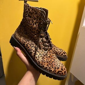 Lucky brand lace up boots